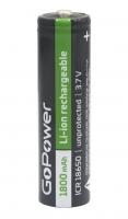 Аккумулятор GoPower 18650 PC1 3.6V 2800mAh фото