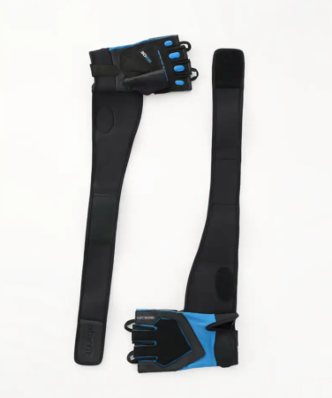 Перчатки для фитнеса STARFIT WG-201, черный/синий (S) купить ЦИТ Перчатки для фитнеса STARFIT WG-201, черный/синий (S) фото