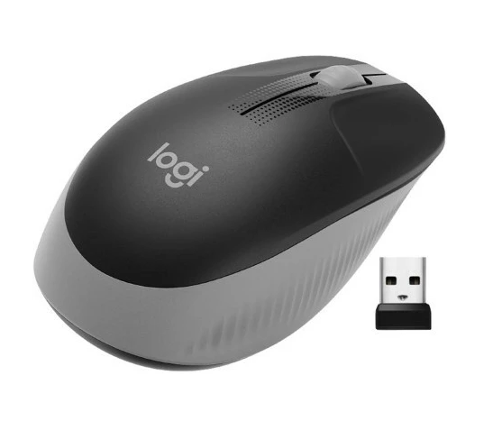 Мышь Logitech M190 серый wireless USB (910-005906) фото