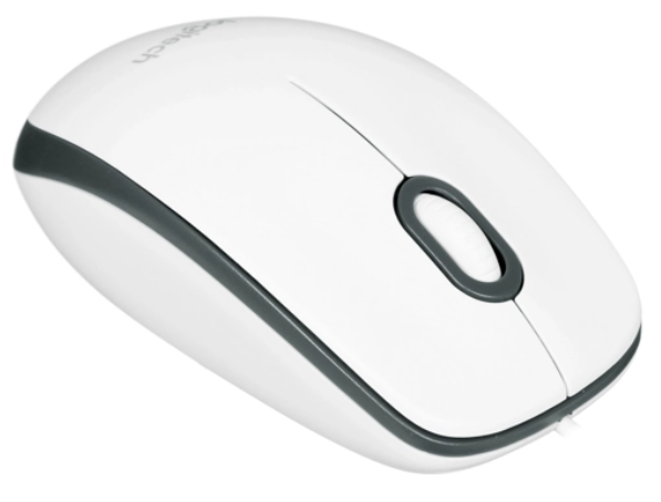 Мышь Logitech M100 white optical USB (910-005004/910-006764) фото