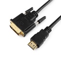 Кабель HDMI-DVI 3м Cablexpert CC-HDMI-DVI-10 фото