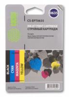 Картридж CACTUS CS-EPT0635 многоцветный для Epson Stylus C67/C87 (250стр.) купить ЦИТ Картридж CACTUS CS-EPT0635 многоцветный для Epson Stylus C67/C87 (250стр.) фото