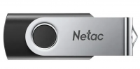 USB флеш-накопитель 64Gb Netac U505 чёрный/серебро USB 3.0 (NT03U505N-064G-32BK) фото
