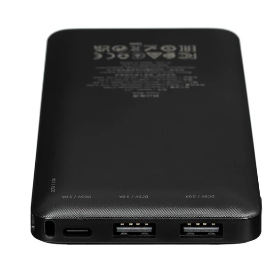 Аккумулятор внешний HOCO J72 10000mAh EASY TRAVEL Black (черный) фото