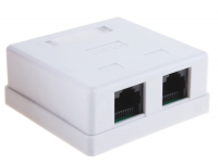 Розетка RJ-45 8P8C 2 порта Cablexpert NA214 фото