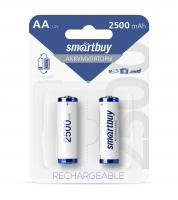Аккумулятор 2шт SMARTBUY 2500mAh (SBBR-2A02BL2500)  фото
