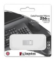 USB флеш-накопитель 256GB Kingston DataTravele Micro G2 металл USB 3.2  (DTMC3G2/256GB) фото
