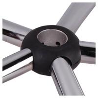 Накладка-кожух для хромированного пятилучия NZ004, пластик черный, 531915 фото