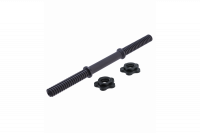 Гриф гантельный STARFIT BB-106 45 см, (d = 25 мм), пластиковый, с пластиковыми замками фото