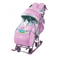 Санки-коляска Ника Наши Детки 5-2 лилия НДТ5-2/4 фото