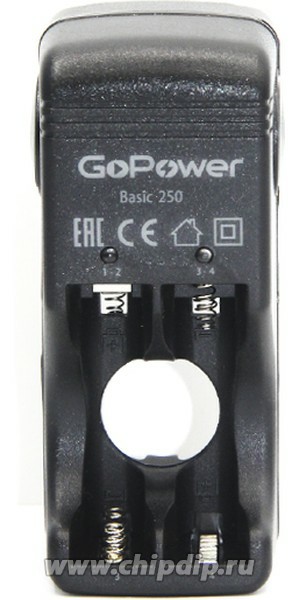 З/У для аккумуляторов GoPower Basic 250 Ni-MH/Ni-Cd 4 слота фото