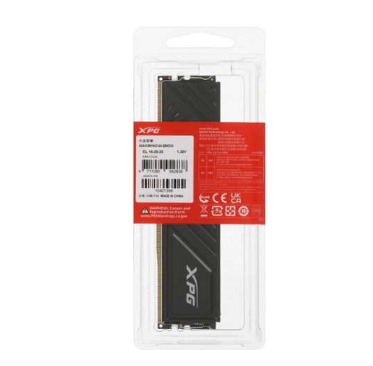 Оперативная память DDR4 16Gb (PC-25600) 3200MHz A-Data AX4U320016G16A-SBKD35 XPG Gammix D35 RTL фото