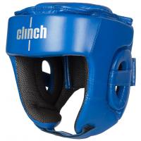 Шлем боксерский "Clinch Helmet Kick" синий (размер M)  фото