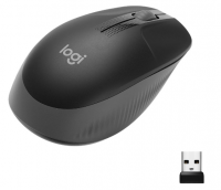 Мышь Logitech M190 черный wireless USB (910-005905) фото