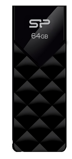 USB флеш-накопитель 64GB Silicon Power Ultima U03 черный USB 2.0 SP064GBUF2U03V1K фото