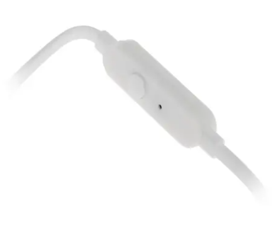 Наушники с микрофоном JBL T110 Белые фото