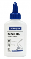 Клей ПВА OfficeSpace, 85г, с дозатором, дисплей бокc фото