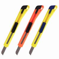 Нож канцелярский  9 мм BRAUBERG "Classic", фиксатор, корпус ассорти, упаковка с европодвесом, 230914 купить ЦИТ Нож канцелярский  9 мм BRAUBERG "Classic", фиксатор, корпус ассорти, упаковка с европодвесом, 230914 фото