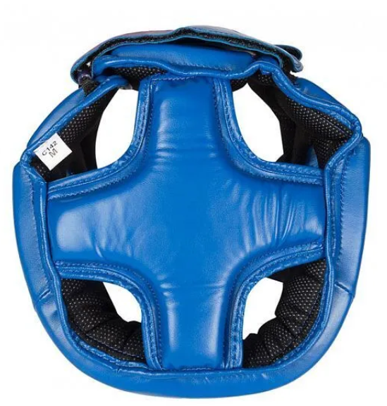 Шлем боксерский "Clinch Helmet Kick" синий (размер S)  фото