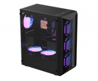 Корпус Formula Air Power G1 Plus черный без БП ATX 5x140mm 1xUSB2.0 1xUSB3.0 audio фото