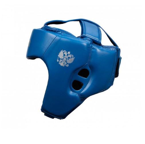 Шлем боксерский "Clinch Olimp Dual" синий р.XL фото
