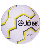 Мяч футбольный Jögel JS-100 Intro №5, белый 1/30 фото