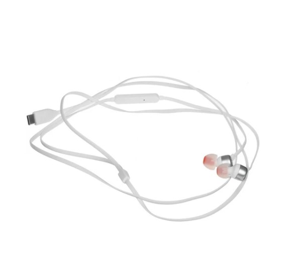 Наушники с микрофоном JBL TUNE T310C WHITE фото