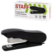 Степлер №10 STAFF "EVERYDAY", до 12 листов, с антистеплером,228736, 228735 фото