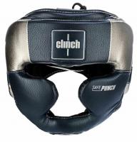 Шлем боксерский "Clinch Punch" 2.0 Full Face темносине-бронзовый (размер S)  фото