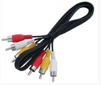 Кабель СИГНАЛ (3774) 3RCA-3RCA 1,0м фото