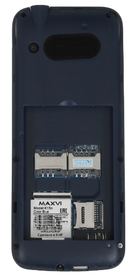 Мобильный телефон MAXVI K15n 4G Blue (Синий) фото