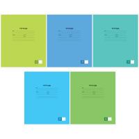 Тетрадь 12л., клетка ArtSpace "Однотонная. Новая школьная"арт. Т12к_35211 фото