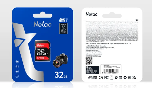 Карта памяти SDHC 32Gb Netac P600 Class10 U1 (NT02P600STN-032G-R) фото