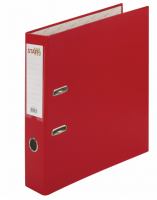Папка-регистратор STAFF Manager с покрытием из ПВХ, 70 мм, без уголка, красная, 225980 фото