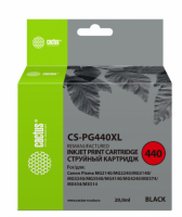 Картридж струйный Cactus CS-PG440XL черный (20мл) для Canon Pixma MG2140/MG3140 фото