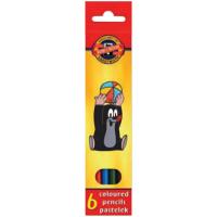 Цветные карандаши 6 цветов фото