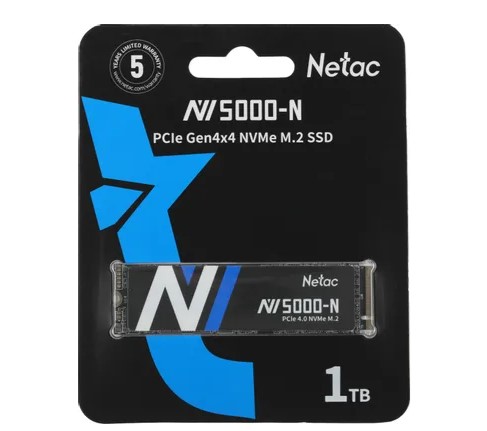 Накопитель SSD 1Tb M.2 2280 Netac NV5000-N 4800/4600 (NT01NV5000N-1T0-E4X) фото
