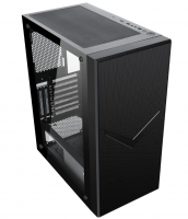 Корпус Accord 3501 черный без БП ATX 8x120mm 5x140mm 2x200mm 2xUSB2.0 1xUSB3.0 audio фото