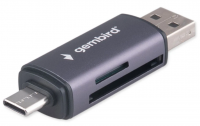 Устройство чтения карт памяти Gembird FD2-MSD-6 Type-C/USB (OTG) фото