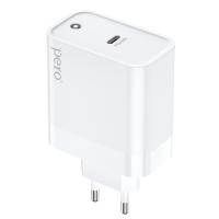 Сетевое зарядное устройство PERO TC13 USB-C PD 45W белый ТС13W фото