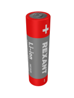 Аккумулятор REXANT (30-2030-05) 18650 АККУМУЛЯТОР С ЗАЩИТОЙ LI-ION 2800 MAH 3.7 В фото