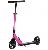 Самокат городской NOVATRACK 160P.POLIS.PN25 Plastic, колеса 160 мм, розовый фото