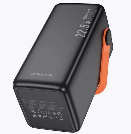 Внешний аккумулятор Borofone BJ66B Magnifico PD20Вт 60000mAh чёрный (6941991115165) купить ЦИТ Внешний аккумулятор Borofone BJ66B Magnifico PD20Вт 60000mAh чёрный (6941991115165) фото