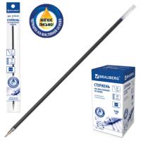 Стержень шариковый масляный BRAUBERG, 140мм, игольчатый наконечник, 0,7 мм, подвес, 170234, синий фото