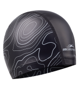 Шапочка для плавания 25DEGREES Effect Black 25D22010A, комбинированный фото