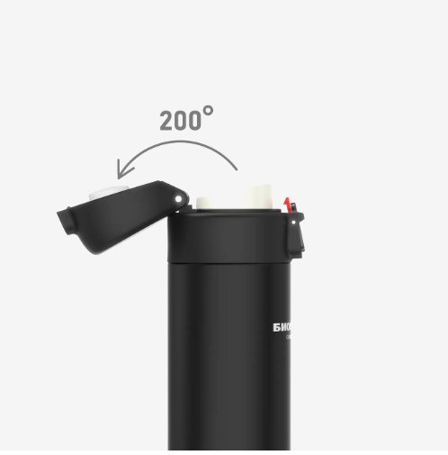 Термокружка БИОСТАЛЬ NMU-520B 0,52л. черный фото