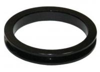 Кольцо проставочное HJ-AL001, "Alhonga", ширина 5мм, цвет черный, инд. упак., Тайвань 3162656-1 фото