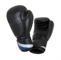 Перчатки боксерские Clinch Olimp черные (вес 12 унций) C111 фото