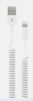Кабель USB - Lightning "Maverick" 1,5м витой, белый купить ЦИТ Кабель USB - Lightning "Maverick" 1,5м витой, белый фото
