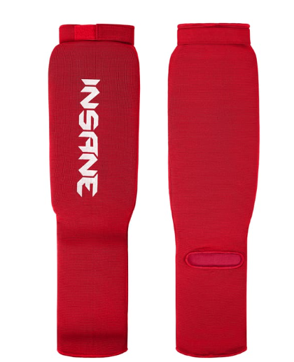 Защита голень-стопа INSANE PROTEGAT IN24-SG200, красный (S) фото